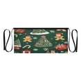 thumbnail image 7 of Yayeee Waist Apron with Pockets for Cooking Waterproof Half Server Aprons, Yellow Christmas Gingerbread, 7 of 7