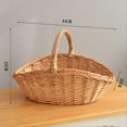 thumbnail image 4 of Willow Fruit Picnic Basket Rattan Egg Basket Kitchen Storage Basket S, 4 of 5