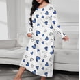 thumbnail image 4 of HomeGardon Nightgowns for Women,Women's Sleepwear,Women's Casual Long Gown Pajamas Home Wear Pajamas,XL-XXXXXL, 4 of 4