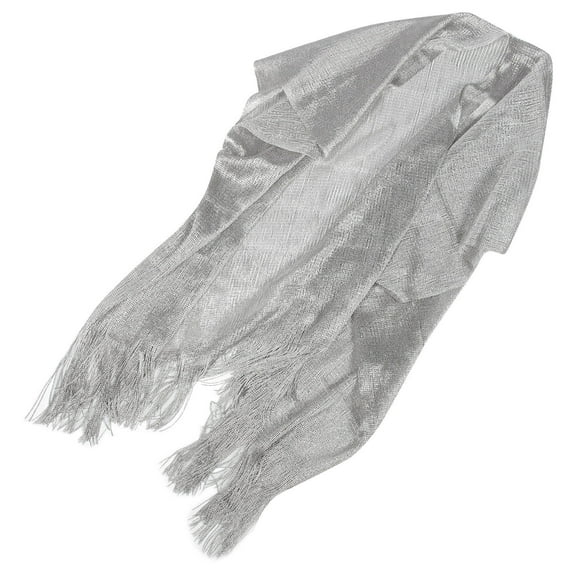UPOUART Shawl Scarf Wrap Silver Rectangular 208x79in