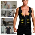 thumbnail image 2 of Lalamelon Mens Sauna Workout Vest Tummy Control Neoprene Waist Trainer Body Shaper Compression Girdle, 2 of 6