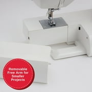 SINGER 62C Brilliance™ Plus Computerized Sewing Machine with Extension Table & Accessory Kit | 180 Stitch Applications, LCD Screen & High-End Touch buttons | Perfect for Creative Sewing Projects