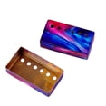 thumbnail image 2 of Eigraketly Cubierta de pastilla de guitarra práctica profesional Trembucker azul y rojo Accesorios para instrumentos musicales, 2 of 6