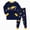 A55-Dark Blue, variant on 5-6 Years Toddler Boy Clothes Color-Block Long Sleeve Sweatshirt and Pant Outfits Kids 2Pcs Fall Clothing Set Boy Clothes Gift Set