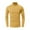 Yellow, variant on Jalioing Men's Casual Basic Shirt Solid Color Long Sleeve Turtleneck Slim T Shirt Fall Winter Soft Undershirt