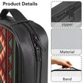 thumbnail image 6 of FKELYI American Tribal Sunflower Highland Cow Butterfly Print Bible Cover with Zipper Pocket Faux Leater Book Cover with Handle Book Carrier Organzier Holder for Prayer Christian Study, 6 of 6
