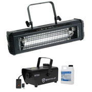 American DJ Mega Flash DMX 800W DMX Strobe Light w/ Sound Sensor + Fog Machine