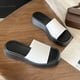 thumbnail image 5 of Zapatillas con punta abierta para mujer, sandalias cómodas, informales, cómodas, para la playa Wmkox8yii ytu6133, 5 of 7