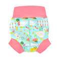 Splash About Girl's Happy Nappy™ Reusable Swim Diaper Little Ducks, 12