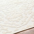 thumbnail image 6 of Hauteloom Beren Living Room, Bedroom Machine Washable Area Rug - Traditional, Transitional - White, Off White - 3'3" x 5', 6 of 8