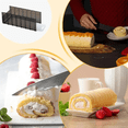 thumbnail image 4 of Coupe-Gâteau Trancheuse Unique de Qualité Alimentaire Guide d'Épaisseur avec Tampon Outil de Cuisson Professionnel de Qualité Alimentaire Coupe-Gâteau, 4 of 7