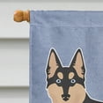 thumbnail image 3 of Carolines Treasures CK3737CHF Gerberian Shepsky 2 Welcome Flag Canvas House Size  Large multicolor, 3 of 4