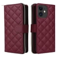 thumbnail image 2 of for iPhone 11 Wallet Case, Multi-Functional Zipper Purse Case, with Flip Stand Card Holder PU Leather Phone Cover with Lanyard & Wrist Strap for iPhone 11, Winered, 2 of 9