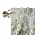 thumbnail image 5 of Spring Floral Kitchen Valances for Windows 60x18 Inch Kitchen Curtains Valances Rod Pocket Botanical Abstract Oil Painting Flowers Plant Bathroom Window Valances for Window Treatment Decor, 5 of 6