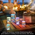thumbnail image 4 of Yayeee Flameless Candles with Remote Flickering Battery Operated Multi Color Changing, Abstract Wavy, 4 of 7