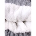 thumbnail image 5 of FOCUSNORM Female Juniors Woolen Hat, Adults Jacquard Knitted Cap Earmuffs Hat Beanie, 5 of 5