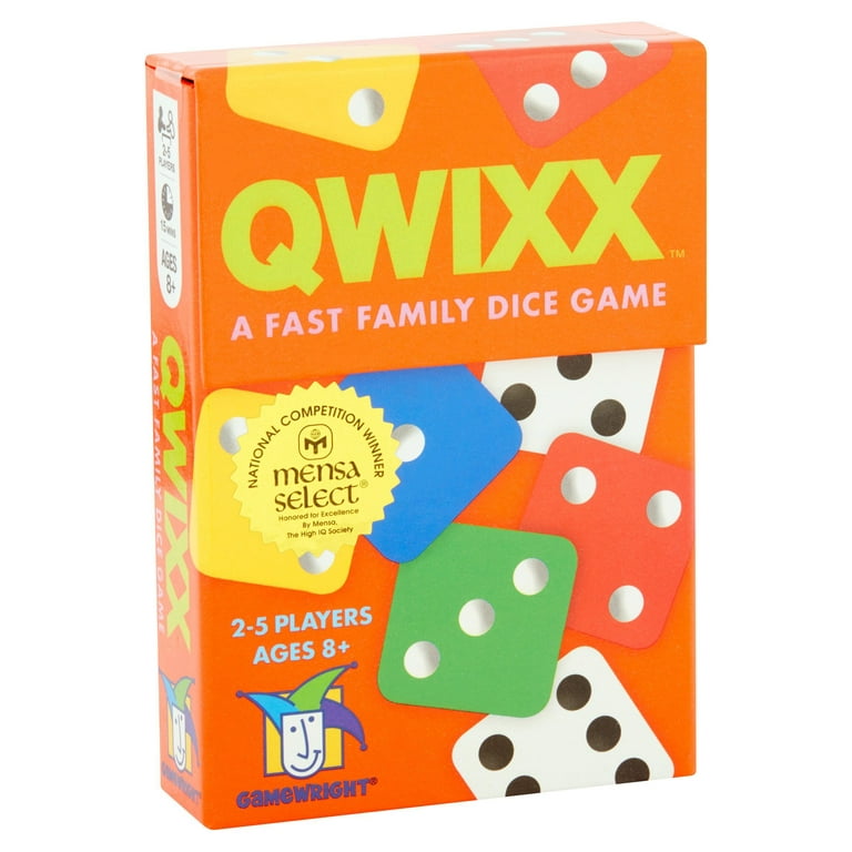 Gamewright Qwixx Dice Game Ages 8+