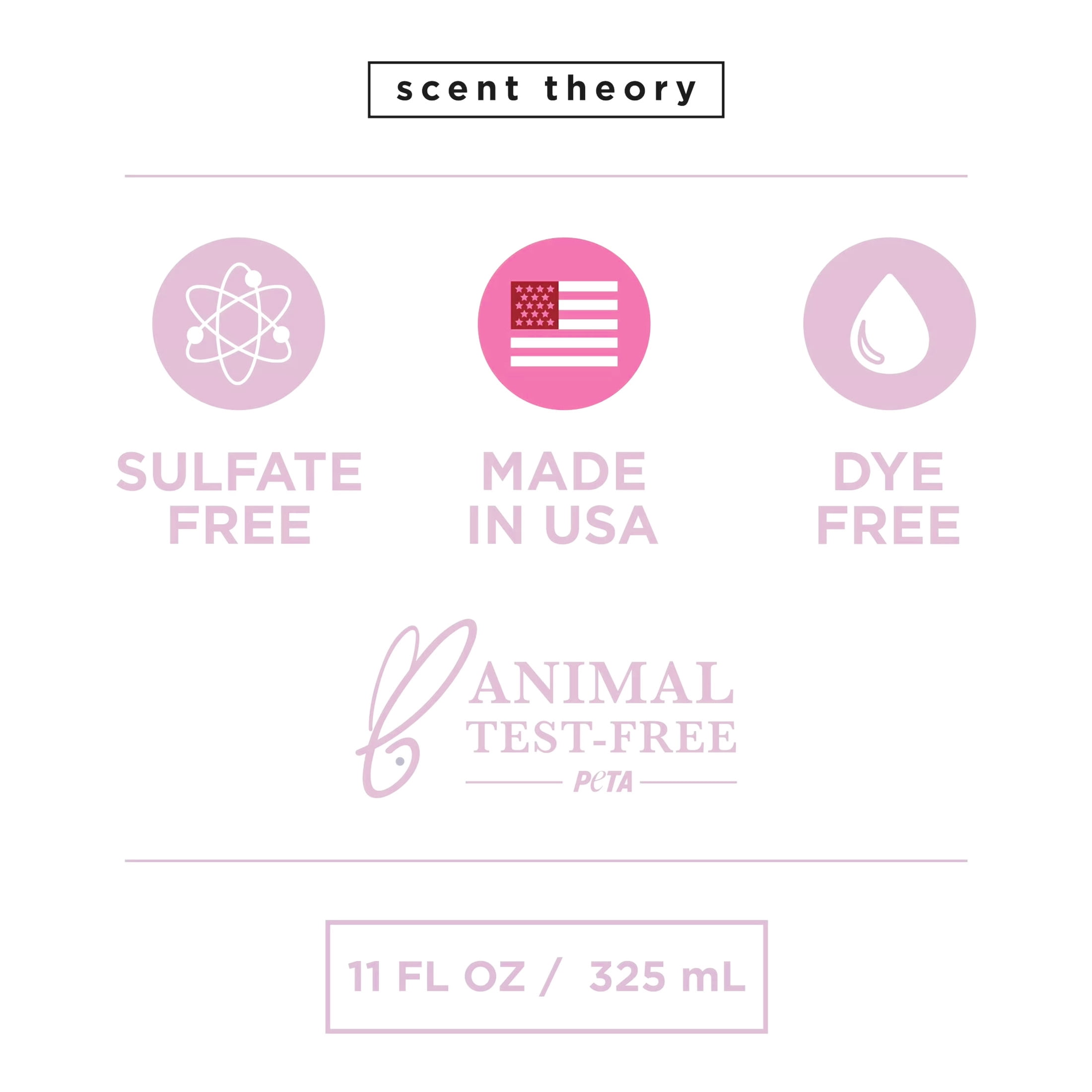Scent Theory Foaming Hand Soap, Pink Satin Prosecco, 11 fl oz