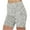 Gray, variant on OKBOP Blue Womens Shorts with Pockets Floral Biker Shorts Slim-Leg Active Fit Activewear Workout Bottoms
