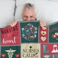 thumbnail image 3 of Nurse Week Gifts for Women, Nurses Blanket for Women, Nurse Appreciation Gifts, Nurse Practitioner Gifts for Women, Nurse Graduation Presents for Women, Doctors Day Gifts, Nurse Blanket(40"x50"), 3 of 7
