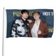 thumbnail image 1 of Sam y Colby Bandera impresa con temática, regalo perfecto para fanáticos, amigos y familiares, y adecuada para actividades al aire libre e interiores, decoraciones de fiesta. 60*90CM, 1 of 6