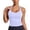 Purple Tank Tops, variant on Women Workout Yoga Tank Tops Summer Halter Neck Sleeveless Solid Color With Built In Bra Racerback Athletic Camisole For Fitness Running And Sports Vacation Female Camis
