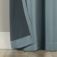 thumbnail image 5 of No. 918 Brandon 2-Piece Magnetic Closure Room Darkening  Grommet Top Curtain Panel, Vintage Blue, 54.0”W x 96"L, 5 of 9