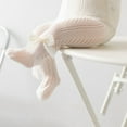 thumbnail image 6 of Baby Sweetie Baby Girls Tights Cable Knit Seamless Leggings with Bow Toddler Girl Cotton Pantyhose, 6 of 6