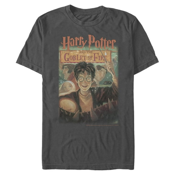 Men's Harry Potter Goblet Of Fire Cover Graphic T-Shirt