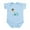 Sky Blue, variant on CafePress - Balloon Bike Body Suit - Baby Light Bodysuit, Size Newborn - 24 Months