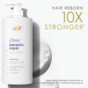 Dove Shampoo for Damaged Hair Intensive Repair with Bio-Protein Care Technology and Amino Serum, 28 fl oz
