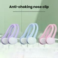 Swimming Nose Clip Earplug Waterproof Beginners Kids Adults Colorful