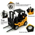 thumbnail image 4 of Carretilla elevadora Sincero modelo Diecast 1:24 coches de construcción, 4 of 5