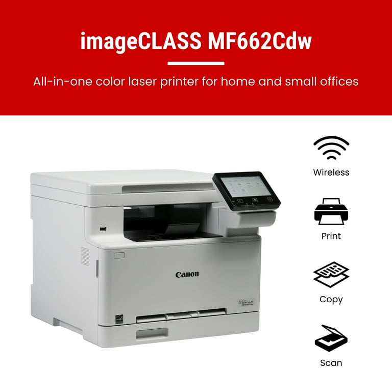 Canon imageCLASS MF662Cdw - Walmart.com