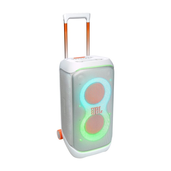 JBL PartyBox Stage 320 Portable party speaker with wheels - White