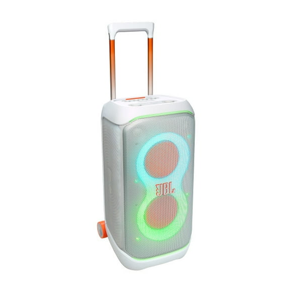 JBL PartyBox Stage 320 Portable party speaker with wheels - White
