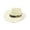 Light Yellow, variant on Valora Women Men Summer Western Cowboy Shapeable Straw Hollowed Out Sun Hat Black Black