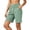 Mint Green, variant on Besolor Summer Shorts for Women Wide Leg High Waist Elastic Drawstring Casual Loose Loungewear Workout Short Pants with Pockets