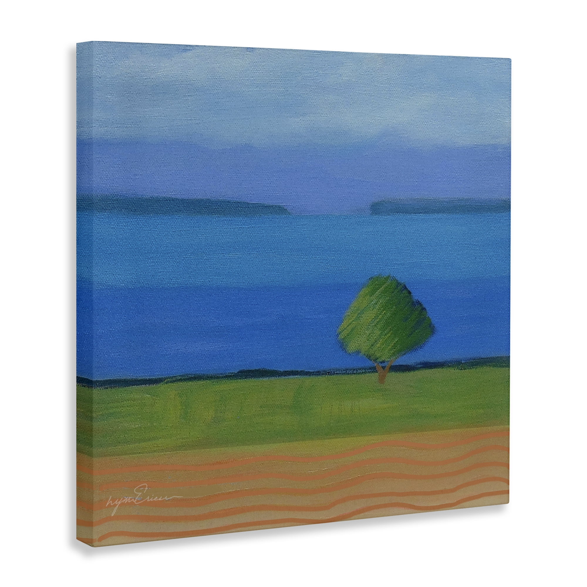 Stupell Industries Lone Tree at Spring Cove Canvas Wall Art, design by Lynn Ericson Fine Art