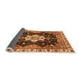 thumbnail image 2 of Ahgly Company Indoor Rectangle Geometric Orange Traditional Area Rugs, 7' x 10', 2 of 4
