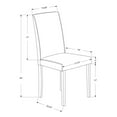 thumbnail image 2 of 12.75" x 19.5" x 23.75" Grey Finish and Metal Accent Table, 2 of 3