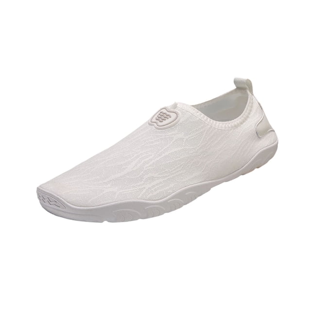 Diving Shoes for Men, Quick-Dry Breathable Mesh, Non- Outsole, Plus-Size, Spring/Summer Style, for Water Activities and Outdoor