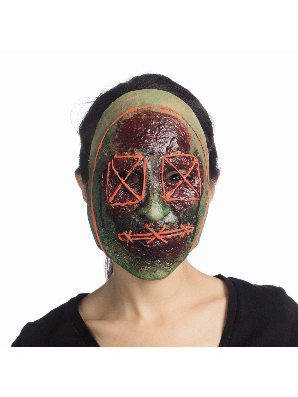 HMS The Purge Costume Beige Synthetic Halloween Costume Mask