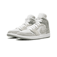 thumbnail image 2 of Jordan WOMENS AIR JORDAN 1 MID SE Womens "Grey Fleece" DO7139 002 DO7139 002 from Stadium Goods, 2 of 9