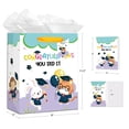 thumbnail image 7 of WaaHome Kindergarten Graduation Gift Bag for Kids 11.5" Large Graduation Gift Bag With Tissue Paper Congratulations You Did It Kindergarten Graduation Gift Bag, 7 of 7
