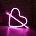 thumbnail image 4 of Low Energy Consumption LED Light, Cupid Love LED Wall Lamp, Coffee Shop For Bedroom Dormitory Pink, 4 of 8