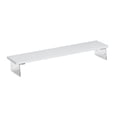 thumbnail image 1 of Esquirla Monitor Riser Stand Portable Monitor Support Rack for Desk Office Apartments White, 1 of 8