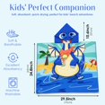 thumbnail image 2 of Toalla Ythuil Dragon con capucha para niños, 64 x 76 cm, con mochila, 2 of 8