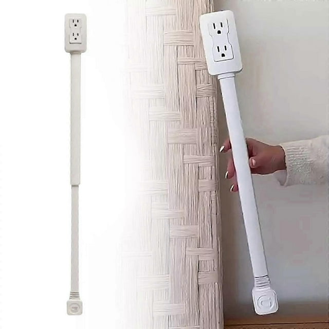 Electrical Power Outlet Extender! Extends 22"-34" Rotates