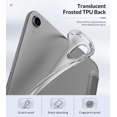 thumbnail image 4 of Funda MoKo Soft TPU translúcida esmerilada para iPad mini 7/6 gris, 4 of 9